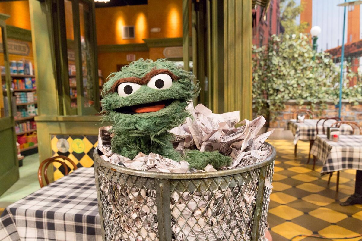 Oscar's trash can Muppet Wiki Fandom