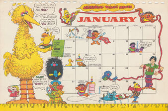The Sesame Street 1974 Activity Calendar | Muppet Wiki | Fandom