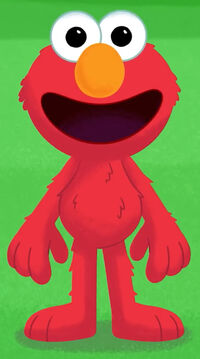 Elmo as he appears in the Furry Friends Forever webisodes and specials.
