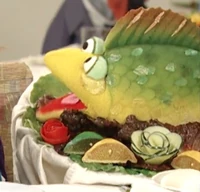 JoeyM-FishDinner.jpg (116 KB) The Fish A Celebration of Me, Grover