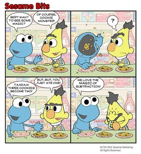 Comic to promote Elmo's Magic Numbers (July 11, 2012)