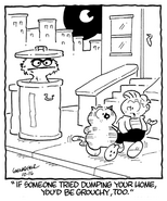 The October 16, 2007 strip features Oscar the Grouch