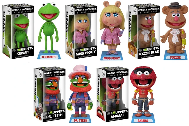 All regular Wacky Wobblers released to date