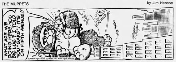 The Muppets comic strip (May 12, 1986)