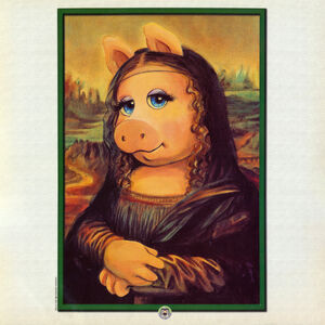 Mona Piggy Leonardo Da Froggi