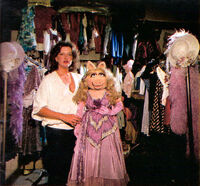 Barbara Davis with Miss Piggy