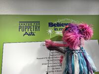 Center for Puppetry Arts - Grand Opening - Abby Cadabby 02