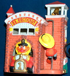 Elmo and Ernie as firemen (1993)