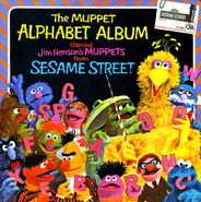 LPSesame Street Records CC 25503 (1976 reissue album cover)