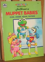 Muppet Babies: Over, Under, Inside, Outside Golden Books 1993