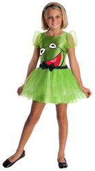 Girls' Kermit costume