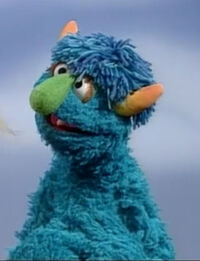 blue monster in Episode 3580