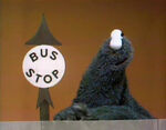 Cookie Monster: BUS STOP