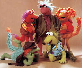 Fraggle rock plush dolls hotsell
