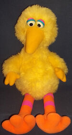 Hasbro Softies Big Bird doll 1985