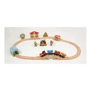 Sesame Street Wooden Toy Train Basic Set ST002