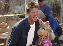 Ty Pennington and Miss Piggy in the March 6, 2005 appearance