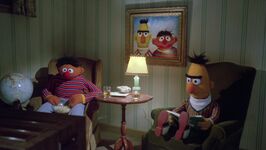 Ernie and Bert's apartment as seen in Follow That Bird.