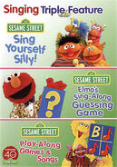 DVD2010 Warner Home Video Triple pack with Sing Yourself Silly! and Elmo's Sing-Along Guessing Game