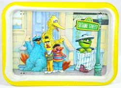 Sesame Street TV tray 1977