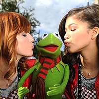 Bella Thorne, Zendaya, & KermitDisney Parks Christmas Day Parade