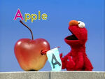 A: Apple with Elmo