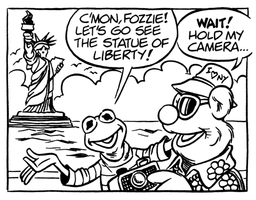 Muppet comic strip August 6, 1982
