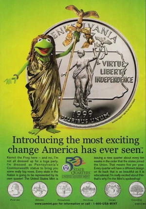 KermitPennsylvaniaStateQuarter