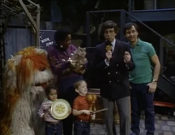 Marv Albert at night