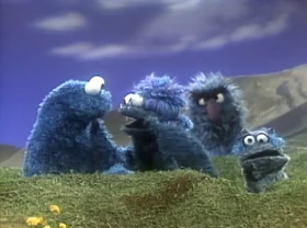 Cookie Monster's sister