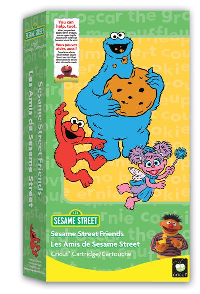 Cricut Sesame Street Seasons Cartridge 