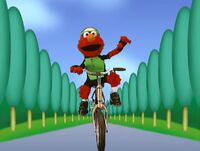 Cyclist Elmo's World: Bicycles Elmo's World: Exercise
