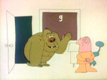 "G" - Guy and Gorilla (holdover from season 1)