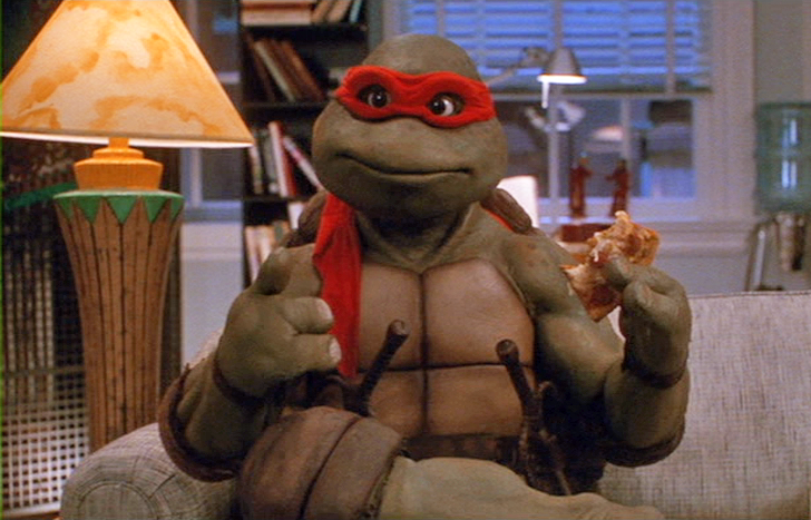 raphael ninja turtle face movie