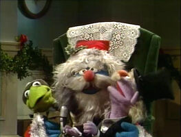 Santa Claus in a Sesame Street News Flash segment