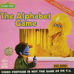 sesame street the alphabet game vhs