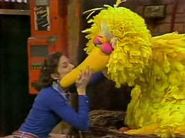 Linda Bove (Linda) & Big BirdSesame Street Episode 1168