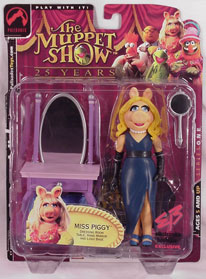 MISS PIGGY w/ Long Hair The Muppet Show action figure by Palisades - The  Muppets