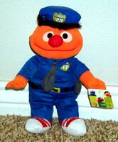 Ernie as a policeman