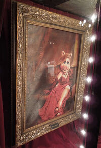 Peter Savieri portrait of Miss Piggy from the musical number "Pictures in My Head"