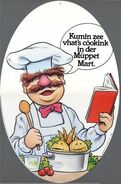 The Swedish Chef hanging poster