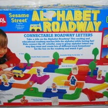 sesame street alphabet train set