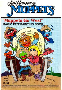 Muppets Go West Lee Publications 1997