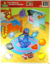 "The Colors in Grover's Toybox" 1986, Golden