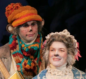 Jeff Hiller as Charlie Muskrat and  as  in Emmet Otter's Jug-Band Christmas.