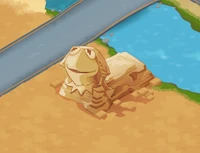 A Kermit Sphinx in "The Muppets: The Great Search!" game on muppets.com