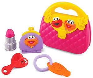 MARK&LONA マーク＆ロナ Sesame Street Playhouse Ball Pouch Sesame Street Playhouse Ball Pouch - HORN GARMENT x SESAME