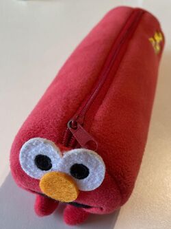 Sesame Street Elmo Pink Color Pencil Case Pencil Pouch for girls