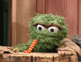 Oscar & SlimeySesame Street Episode 4124