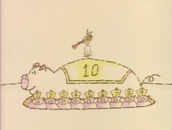 "How Many Pigs Will Jump into this Mud?" (First: Episode 3390)